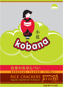 Bánh gạo Kobana hương vị thịt nướng Barbecue - Công Ty Cổ Phần Thương Mại Dịch Vụ Sản Xuất Hương Thủy